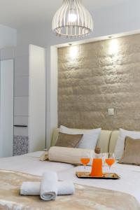 Ένα ή περισσότερα κρεβάτια σε δωμάτιο στο Central Split rooms and apartments Paese