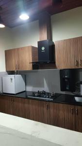 Kuchyň nebo kuchyňský kout v ubytování Serene Valley Resort-II