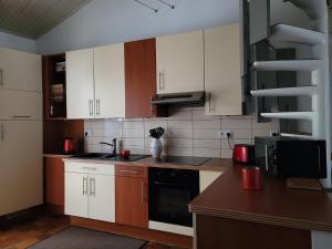 Kuchyň nebo kuchyňský kout v ubytování La Capeline + 7 fotografií