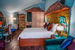 Кровать или кровати в номере TOK EPİK HOTEL