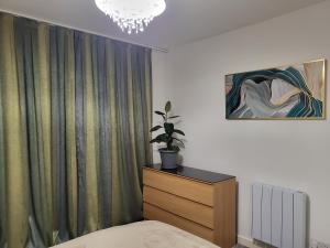 Postel nebo postele na pokoji v ubytování Nice