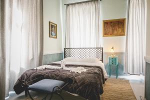 Postel nebo postele na pokoji v ubytování pension Acronafplia - classic