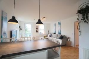 Posezení v ubytování Südstrand Apartment
