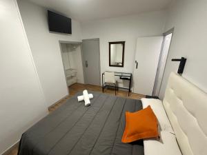 Posteľ alebo postele v izbe v ubytovaní Hostal ARS