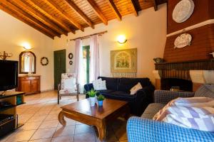 A television and/or entertainment centre at Villa Elli