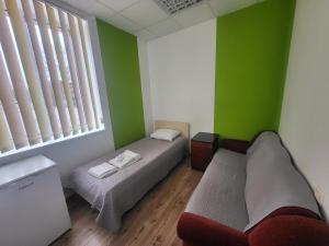 Postel nebo postele na pokoji v ubytování H18B EUROHOTEL