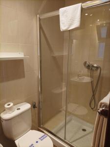Koupelna v ubytování Hostal San Cayetano