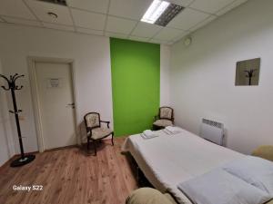 Postel nebo postele na pokoji v ubytování H18B EUROHOTEL