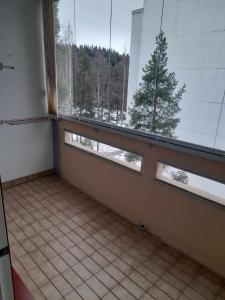 Balkon atau teras di Liberty apartment Saarijärvi 17