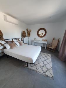 Postel nebo postele na pokoji v ubytování Villa Lomy Casares