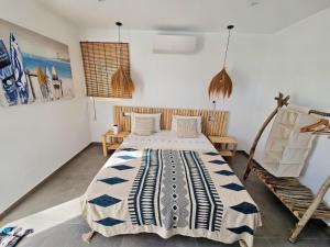 Postel nebo postele na pokoji v ubytování Villa Lomy Casares