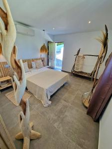 Postel nebo postele na pokoji v ubytování Villa Lomy Casares