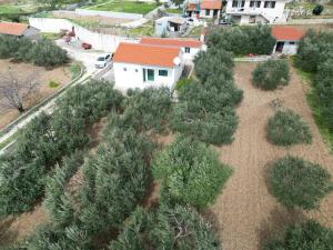 una vista aerea di una casa alberata di City Apartment Nature a Kaštela (Castelli)