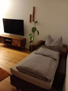 Telewizja i/lub zestaw kina domowego w obiekcie Living Apart Haslwanter Ferienwohnung