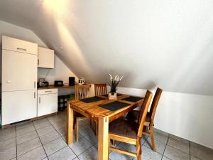 Kuchyň nebo kuchyňský kout v ubytování JS Feriendomizile: Fewo Hirschwechsel