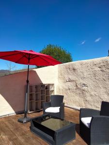 Posezení v ubytování Chambre d'hôtes La terrasse de Sabatas