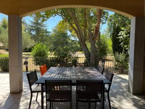 Zahrada ubytování VILLA BOSC VIEL