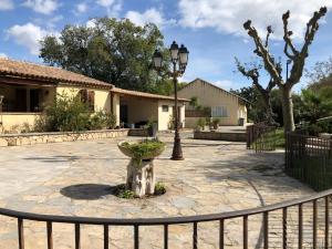 Zahrada ubytování VILLA BOSC VIEL