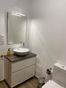 Koupelna v ubytování Reginita Apartamentos