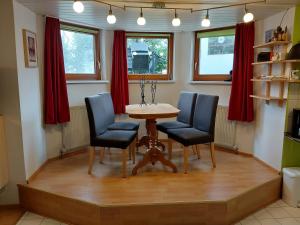 Posezení v ubytování Ferienappartement Weisel
