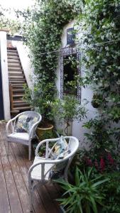 Zahrada ubytování Le Petit Patio