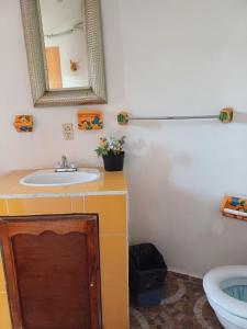 Koupelna v ubytování Rincón San Jerónimo