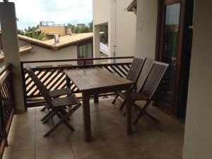 Un balcón o terraza en Apartamento Pipa Beleza Spa Resort