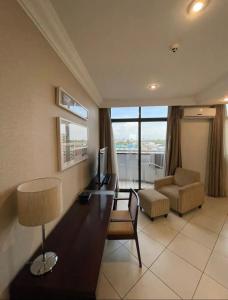 Posezení v ubytování Manaus hotéis millennium flat