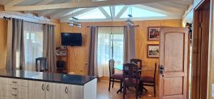 Η κουζίνα ή μικρή κουζίνα στο Las 3 parcelas