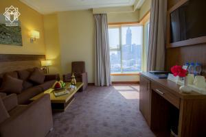 Posezení v ubytování Manarat Gaza Hotel - Al Haram Tower