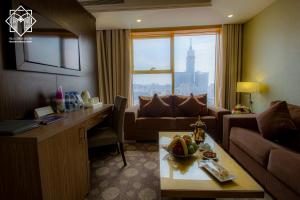 Posezení v ubytování Manarat Gaza Hotel - Al Haram Tower