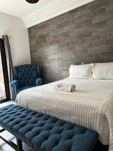 Postel nebo postele na pokoji v ubytování Hotel Asís + 9 fotografií