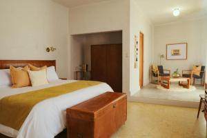 Postel nebo postele na pokoji v ubytování Hotel Hércules