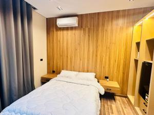 Katil atau katil-katil dalam bilik di Farida Habu Palace Hotel