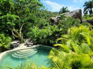 Bazén v ubytovaní Bungalows India, El Valle, Samana alebo v jeho blízkosti