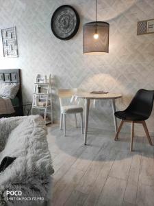 Posezení v ubytování Apartment near McDonalds Saakadze spuare + 1 fotografie