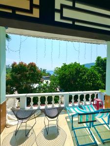 Balkon oz. terasa v nastanitvi Homestay Vân Đức Cù Lao Chàm