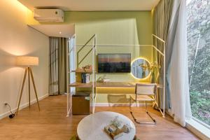 Posezení v ubytování Adela Hotel Dalat