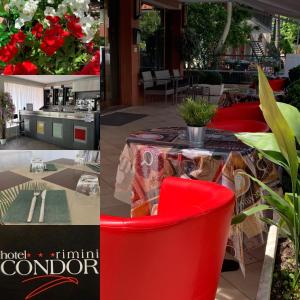 A restaurant or other place to eat at HOTEL CONDOR