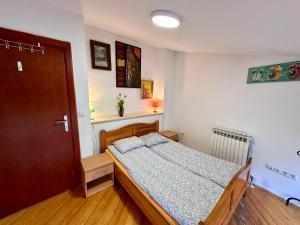 Postel nebo postele na pokoji v ubytování Hostel Vagabond