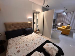 Posteľ alebo postele v izbe v ubytovaní ESTUDIO BOUTIQUE TERRAL