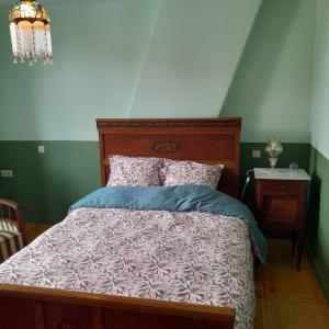 Postel nebo postele na pokoji v ubytování BNB 't Oud Schooltje