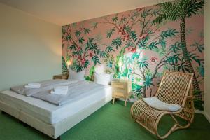 Postel nebo postele na pokoji v ubytování WannerHus Hotel