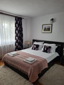 Ένα ή περισσότερα κρεβάτια σε δωμάτιο στο Casa Nico