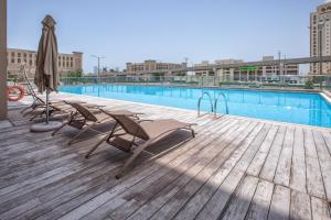 Fotografie z fotogalerie ubytování Sea view apartment on Palm Jumeirah v Dubaji