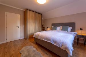 Letto o letti in una camera di GREEN ViEW APARTMENTS