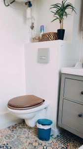 Ванная комната в Porte de Paris, 4 voyageurs, wifi, Jeux olympiques