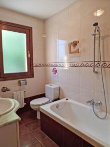 Kúpeľňa v ubytovaní Villa Rural Cantabria