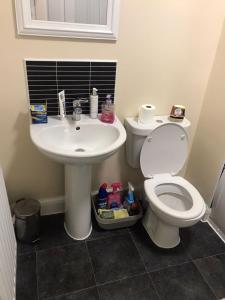 Koupelna v ubytování Private Room In Birmingham