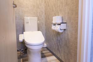 Koupelna v ubytování Hotel Tomariya Ueno